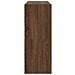 Scarpiere 2 pz Impilabili Rovere Marrone 89,5x30x40 cm - Foto miniatura 5