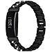 Elegante Cinturino In Acciaio Inossidabile Con Diamanti Compatibile Con Fitbit Inspire 1/2/hr Black - Foto miniatura 1