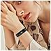 Elegante Cinturino In Acciaio Inossidabile Con Diamanti Compatibile Con Fitbit Inspire 1/2/hr Black - Foto miniatura 5