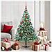 Albero di Natale artificiale Verde 150 cm PVC e Acciaio - Foto miniatura 2