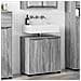 Mobile per lavabo da bagno Grigio Sonoma 60 x 30 x 60 cm - Foto miniatura 2