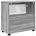 Mobile per lavabo da bagno Grigio Sonoma 60 x 30 x 60 cm - Foto miniatura 8