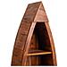 Scaffale In Legno Marrone 41x25x150 - Foto miniatura 5