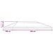 Copertura Tenda Gazebo 6 x 3 m Arancione Poliestere 190 - Foto miniatura 7