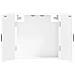 Armadio per Dartboard HAARLEM Bianco 52,5 x 10,5 x 53,5 cm - Foto miniatura 1