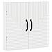 Armadio per Dartboard HAARLEM Bianco 52,5 x 10,5 x 53,5 cm - Foto miniatura 4