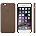 Custodia in Pelle per iPhone 6 Plus - Castagno - Foto miniatura 6