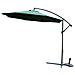 Ombrellone esterno da giardino in metallo 3m parasole verde - Foto miniatura 1