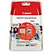 0332C005 Cartuccia Ink Originale CLI-571XL Nero Giallo Ciano Magenta per MG5750 Capacità 50 Pagine  - Foto miniatura 2