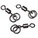 Girelle Con Doppio Anello Double Ring Swivel Unica Nero - Foto miniatura 3