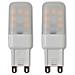 Lampadario Da Soffitto Con 3 Lampadine Led G9 120 W - Foto miniatura 2