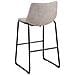 Set Di 2 Sgabelli Da Bar In Tessuto Beige Franks - Foto miniatura 17