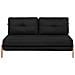 Divano Letto Colore Nero Edland - Foto miniatura 12