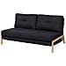 Divano Letto Colore Nero Edland - Foto miniatura 19