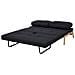 Divano Letto Colore Nero Edland - Foto miniatura 25