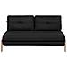 Divano Letto Colore Nero Edland - Foto miniatura 1