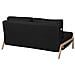 Divano Letto Colore Nero Edland - Foto miniatura 7