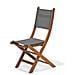 Sedia Da Giardino Pieghevole Legno 50,65x49,60x93,20 Cm - Foto miniatura 1