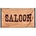 Bol54352 Wild West Cowboy Saloon Flag Party Celebration Decoration, 150 X 90 Cm - Foto miniatura 1