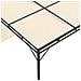 Gazebo Da Giardino Con Tenda Laterale 4x3x2,25 M Crema - Foto miniatura 7
