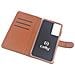 Wally Custodia Per Cellulare 17,3 Cm (6.8'') Custodia A Libro Nero, Marrone - Foto miniatura 2