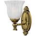Applique Da Bagno 1 Luce Ottone Brunito Ip44, G9 - Foto miniatura 1