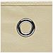 Scatole Portaoggetti con Coperchi 4pz Crema 32x32x32 cm Tessuto - Foto miniatura 2