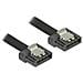 0.7m SATA III 0.7m SATA III 7-pin SATA III 7-pin Nero cavo SATA - Foto miniatura 1