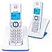 Telefono DECT Duo F530 con Identificatore di Chiamata Colore Blu / Bianco - Foto miniatura 1
