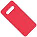 Custodia Tpu Silicone Cover Soft-case Per Samsung Galaxy S10 G973 Red - Foto miniatura 2