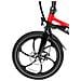 Bicicletta Elettrica MG-20 eBike Ripiegabile Velocità Massima 25 km /h Autonomia 70 km Capacità Massima di carico 110 kg Colore Nero / Rosso - Foto miniatura 3