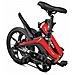 Bicicletta Elettrica MG-20 eBike Ripiegabile Velocità Massima 25 km /h Autonomia 70 km Capacità Massima di carico 110 kg Colore Nero / Rosso - Foto miniatura 4