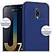 Custodia Compatibile Con Samsung Galaxy J7 Plus / C7 2017 / J7310 In Candy Blu Scuro - Coperchio Protettivo In Silicone Tpu Flessibile - Foto miniatura 5