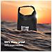 Borsa Zaino Impermeabile 20l, Dry Bag Mare 20 Litri, Sacca Impermeabile Con Tracolla Regolabile, Zaino Waterproof Per Barca Pesca Rafting Spiaggia Sport Acquatici (nero)  - Foto miniatura 5