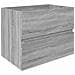 Mobile Lavabo Grigio Sonoma 60x38,5x45 Cm In Legno Multistrato - Foto miniatura 1
