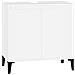 Mobile Lavabo Bianco 58x33x60 Cm In Legno Multistrato - Foto miniatura 2