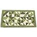 Tappeto Passatoia Cucina Salotto Antimacchia Retro Antiscivolo Origami Vari Colori 55x80 Verde - Foto miniatura 3