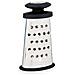 Grattugia Nero Argentato Acciaio Inossidabile Tpr 9 X 15,5 X 4,2 Cm (12 Unità) - Foto miniatura 4
