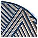 Decorazione Da Parete Blu Scuro E Beige 80 X 80 Ogan - Foto miniatura 5