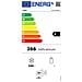 Congelatore Verticale H3F330WEH1 No Frost ClasseE Capacità Netta 300 Litri Colore Bianco - Foto miniatura 3