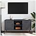 Mobile Tv Antracite 100,5x39x50,5 Cm In Acciaio - Foto miniatura 8