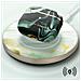 Cover Per Airpods 3 Effetto Marmo Elegante Golden Olive Marble, Verde Scuro - Foto miniatura 2