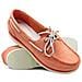 Scarpe Classic Boat Da Donna In Pelle Rosa 37 - Foto miniatura 2