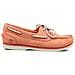 Scarpe Classic Boat Da Donna In Pelle Rosa 37 - Foto miniatura 1
