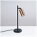 Lampada Da Tavolo Winx Nero /cooper Sl. 1381 - Moderno Lampade Da Scrivania Nero /rame 44x13x15 Cm - Foto miniatura 3