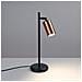 Lampada Da Tavolo Winx Nero /cooper Sl. 1381 - Moderno Lampade Da Scrivania Nero /rame 44x13x15 Cm - Foto miniatura 4