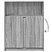 Credenza con LED Grigio Sonoma 77x34x100cm in Legno Multistrato - Foto miniatura 5