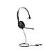 UH35 Mono Teams USB-C /A Auricolare Cablato A Padiglione Musica e Chiamate USB Type-C / USB Type-A Nero - Foto miniatura 2