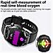 Smartwatch Con Ecg, Cardiofrequenzimetro, Fitness Tracker E Molteplici Modalità Sportive Black And Grey Strap - Foto miniatura 2