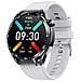 Smartwatch Con Ecg, Cardiofrequenzimetro, Fitness Tracker E Molteplici Modalità Sportive Black And Grey Strap - Foto miniatura 1